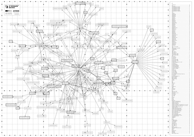 A1034 a human being normal bw map of influence