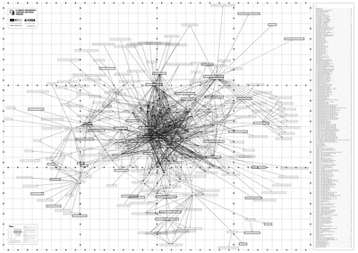 A1098 a credit reference checked natural person black and white map of influence